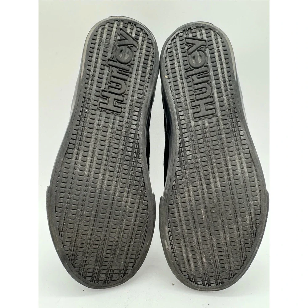 Hurley Arlo Slip On Shoes Men's Size 9 Black Casual‎ Canvas Sneakers
